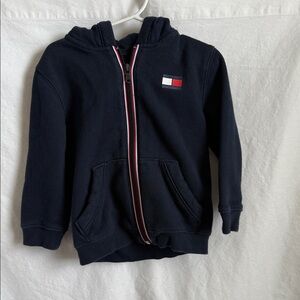 Tommy Hilfiger Kids Navy Hoodie with Logo